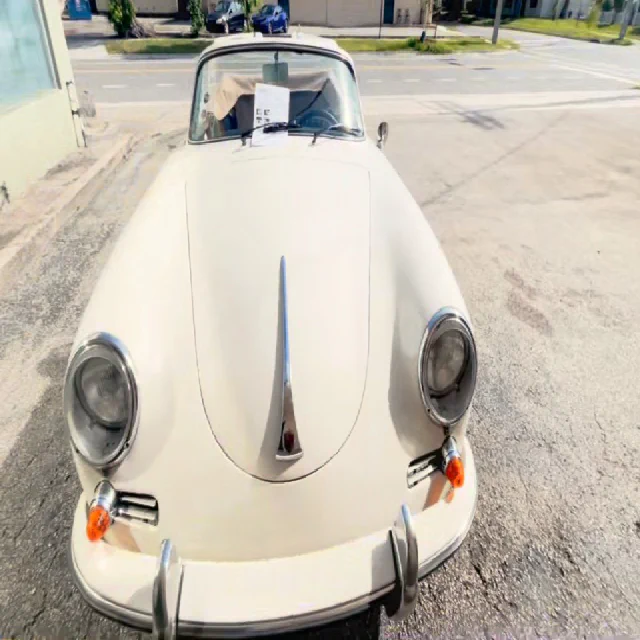 Convertible boot cover for a '61 Porsche. Sargent Upholstery for anything you drive. 🚗 😎