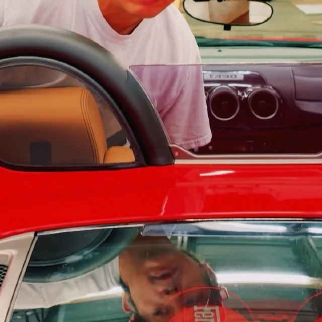 “Pretty sweet car.”